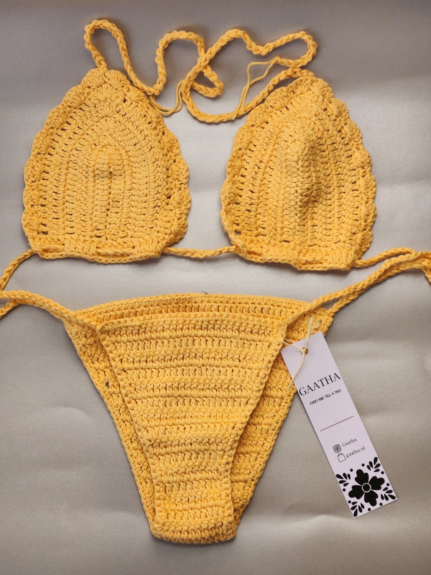 Yellow bikini set 💛