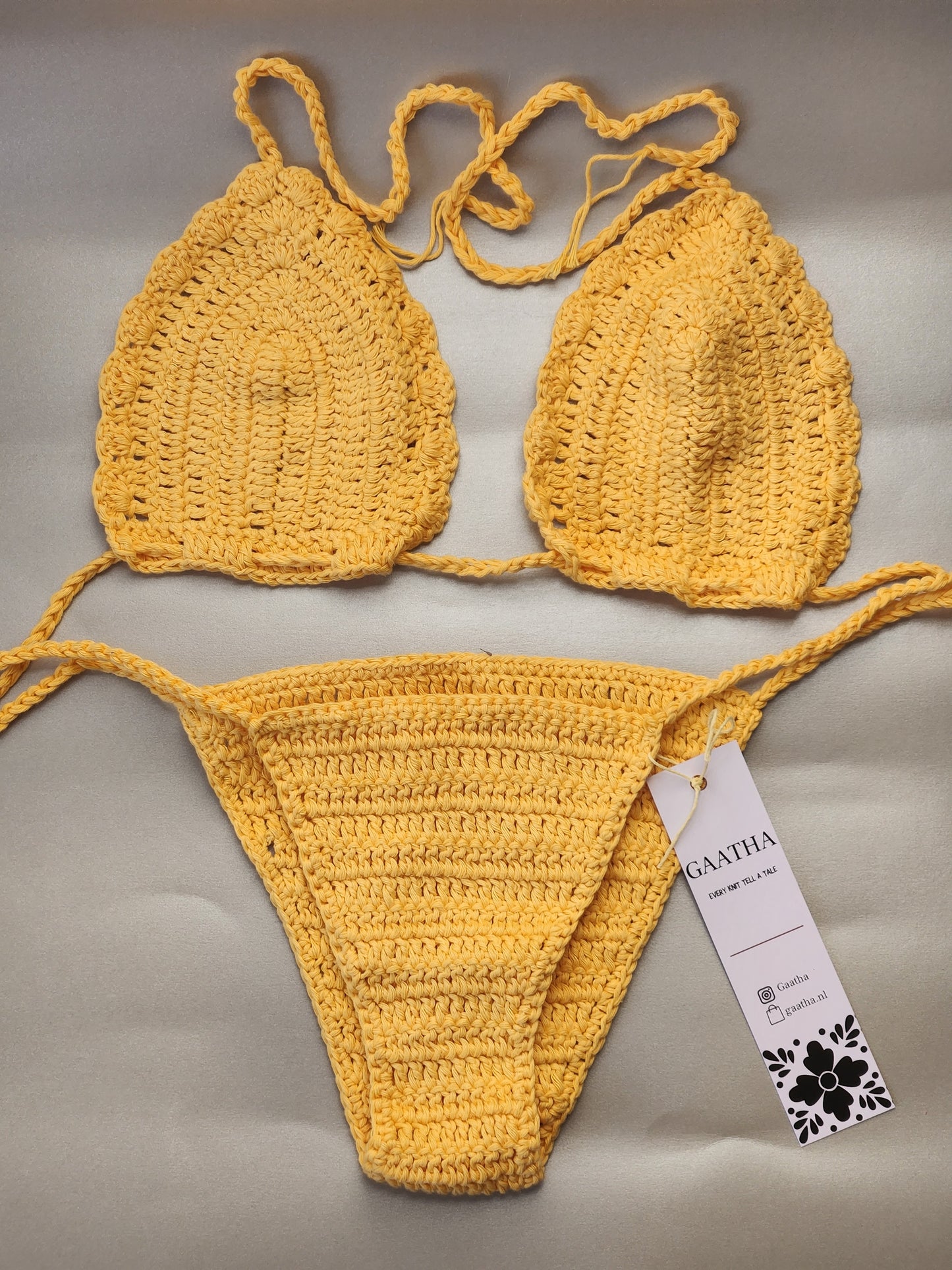 Yellow bikini set 💛