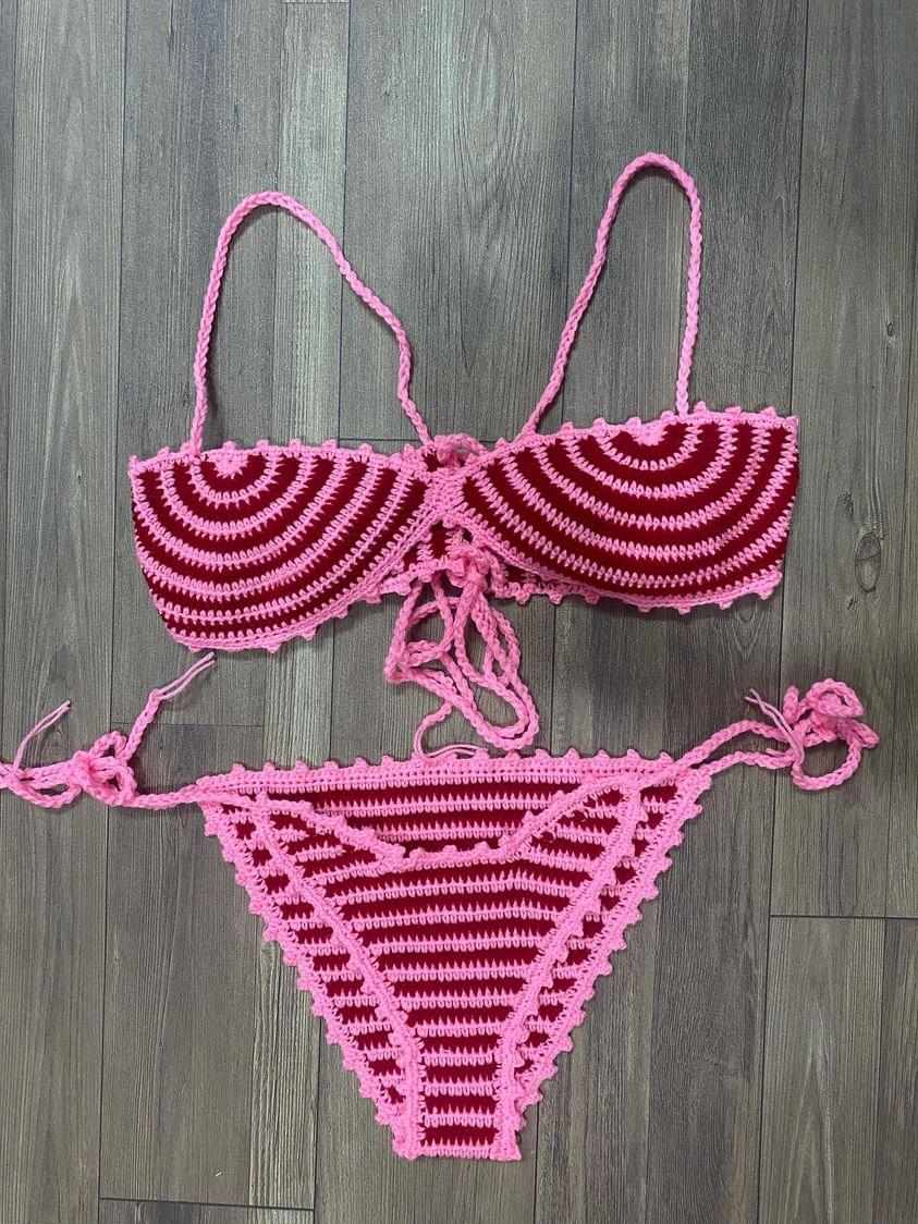 Pink and Red