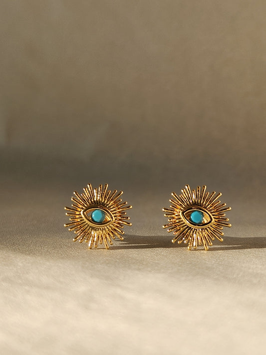 Lucy eye earrings