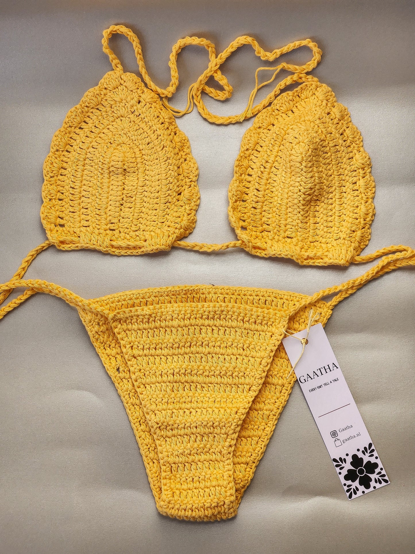Yellow bikini set 💛